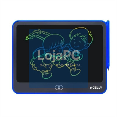 Celly Quadro Dibujos Azul