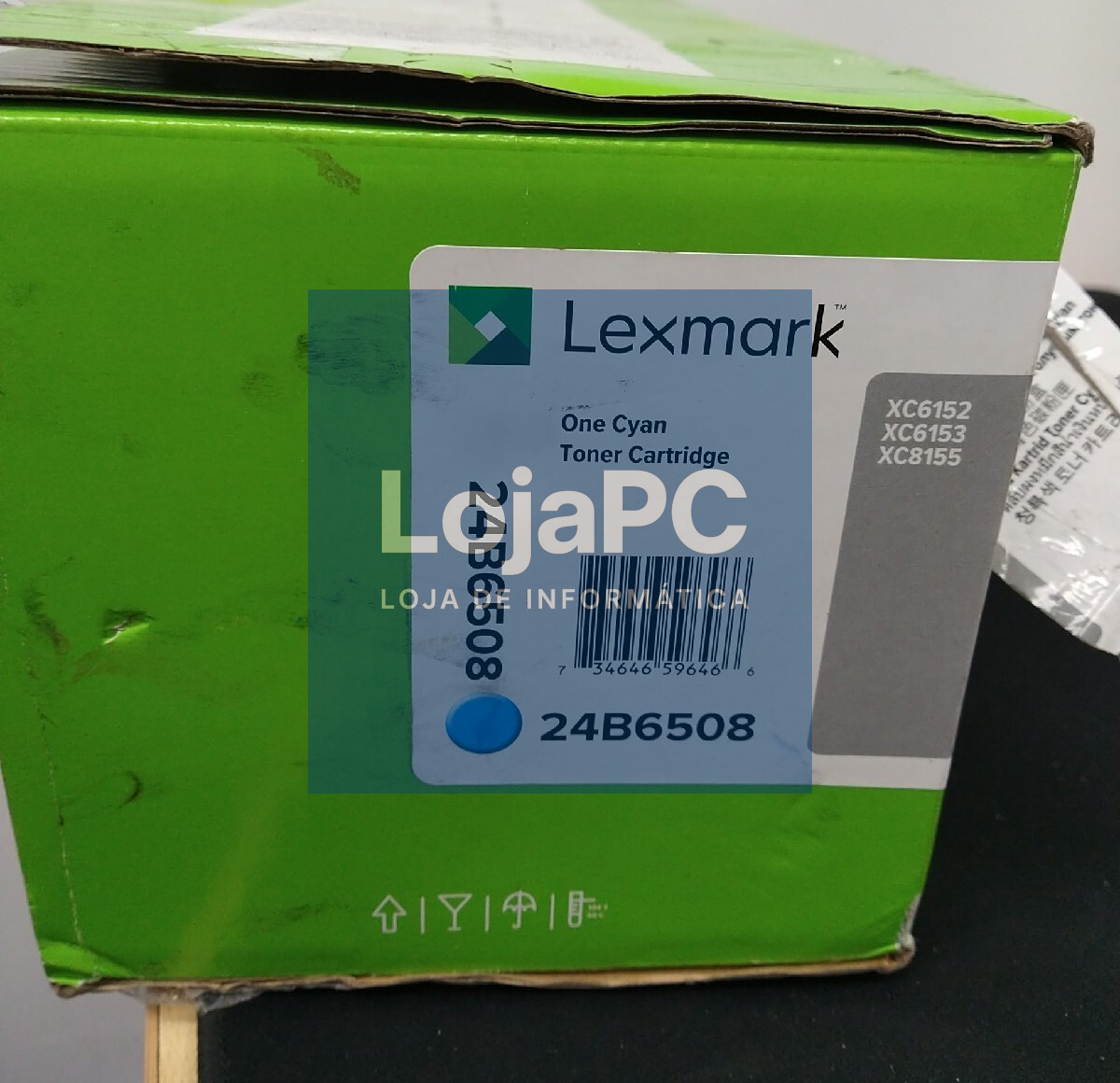 LEXMARK TONER cyan XC6152 XC8155 20.000 Seiten BSD