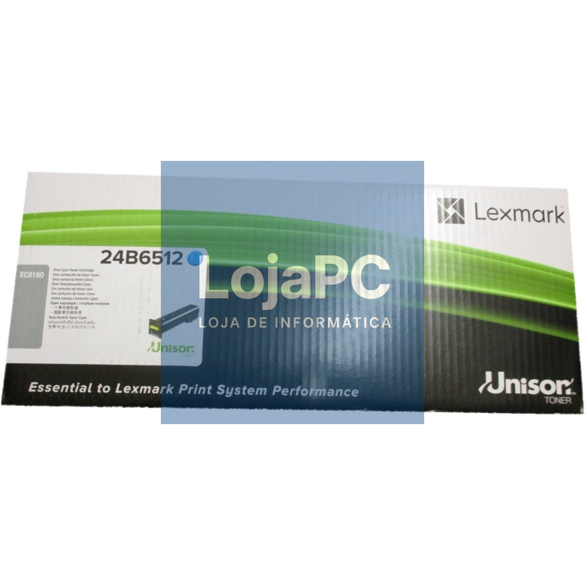 LEXMARK TONER cyan XC8160 50.000 Seiten BSD