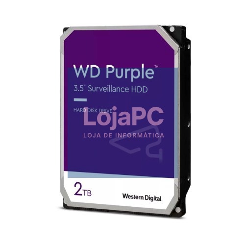 HD 3.5  2TB SATA3 WD 64MB DESKTOP PURPLE