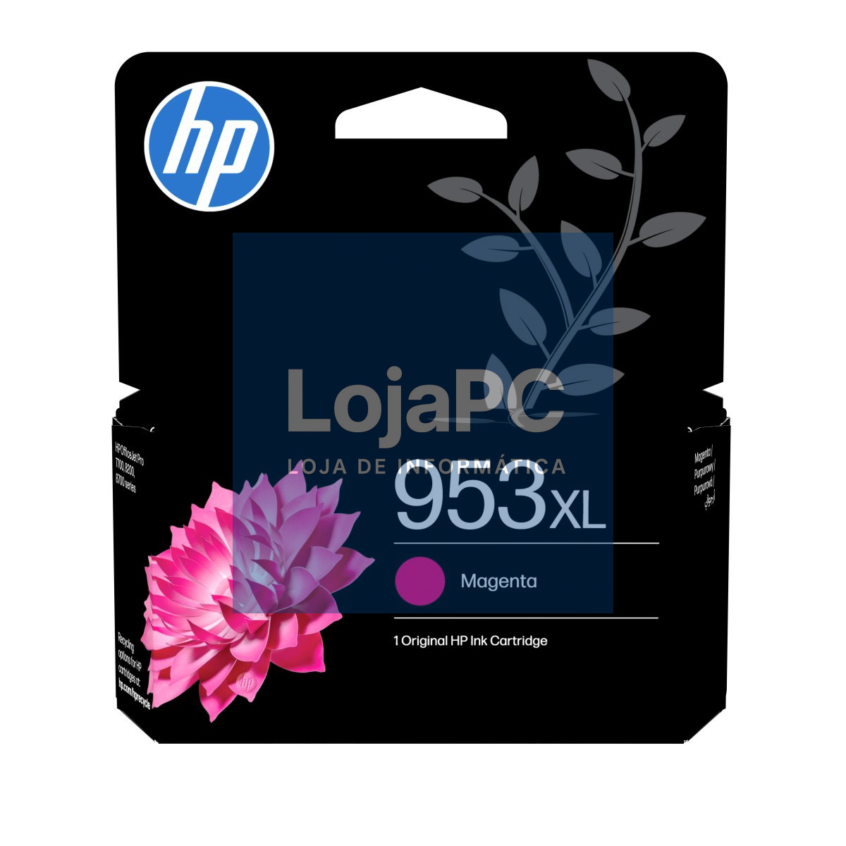 HP 953XL original High Yield Magenta Ink cartridge F6U17AE 301 Blister