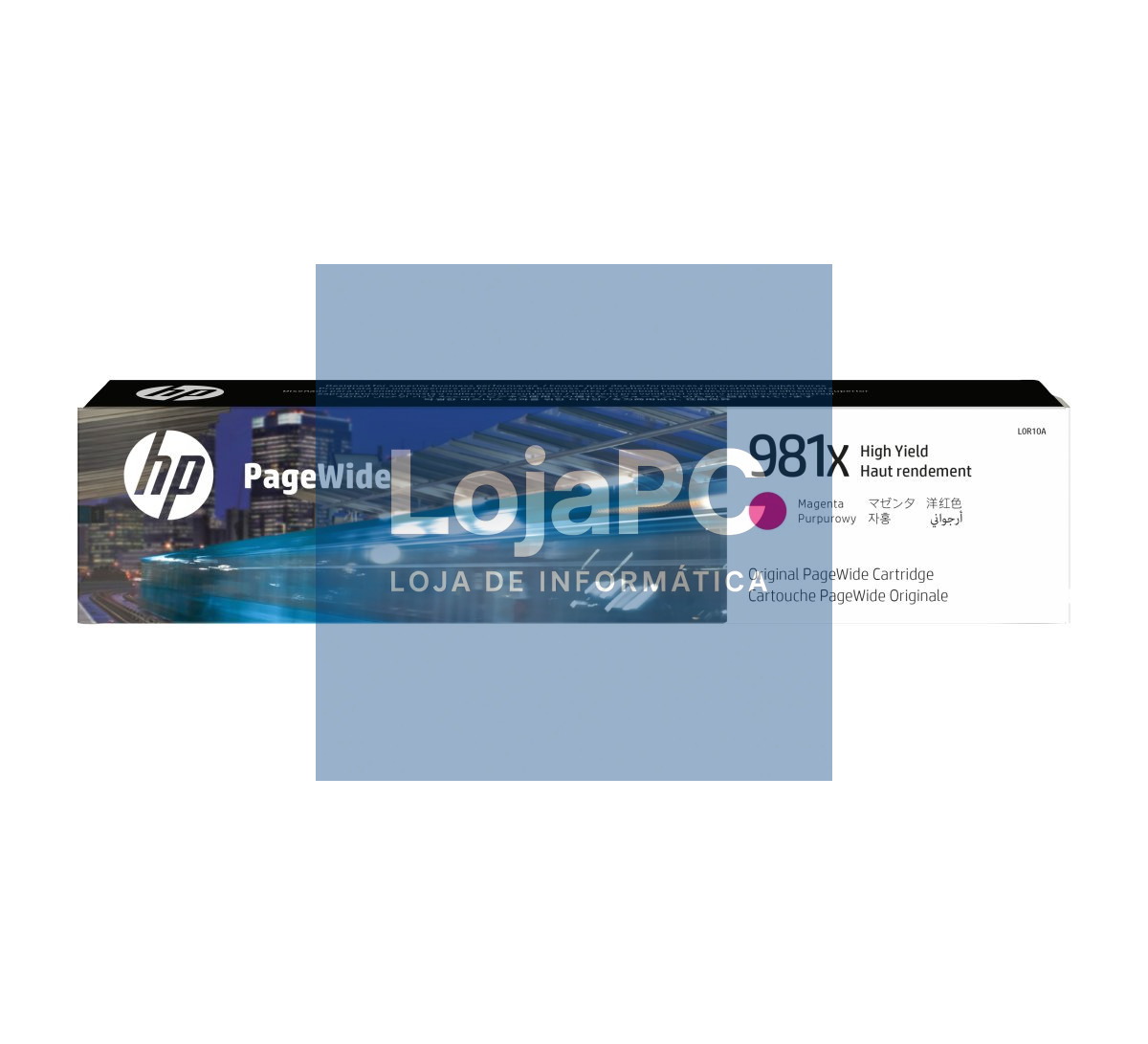 HP 981X original High Yield Magenta PageWide Cartridge L0R10A