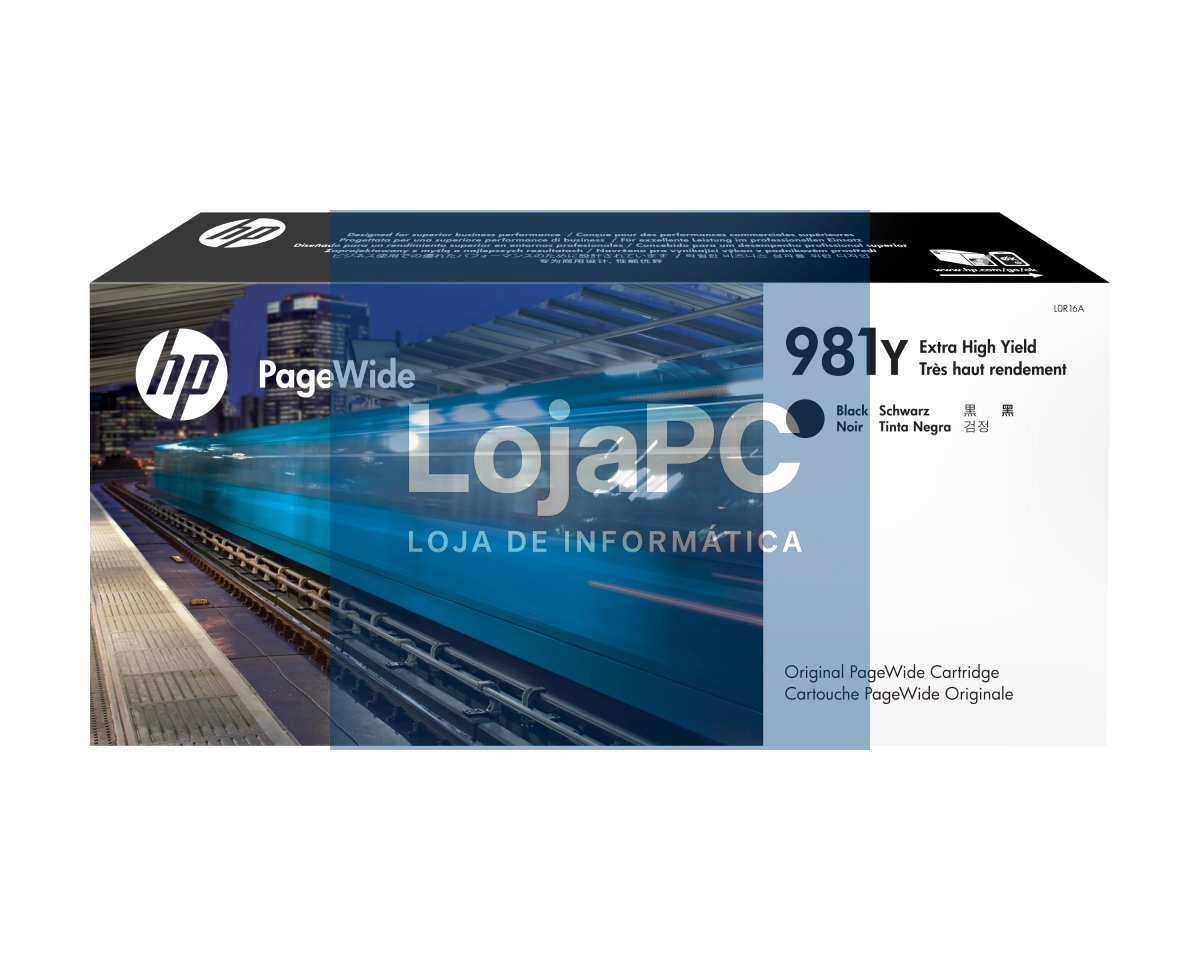 HP 981Y original Extra High Yield Black PageWide Cartridge L0R16A