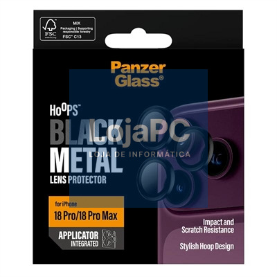 PanzerGlass Camera Prot. iPhone 18Pro-18ProMax Bla