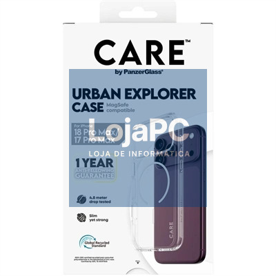 Care Urban Case Trasparent MagSafe iP 18PMx 17PMx