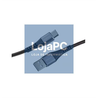Intenso | Cabo USB-A C 1.0m 60W Preto