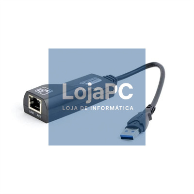 Gembird Adaptador de red LAN USB 3.2 compacto