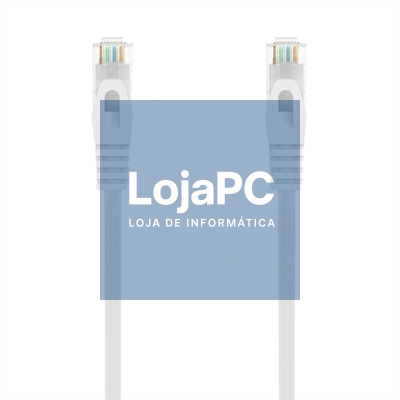 Aisens Cabo de rede RJ45 LSZH CAT.6A UTP branco 0.5m