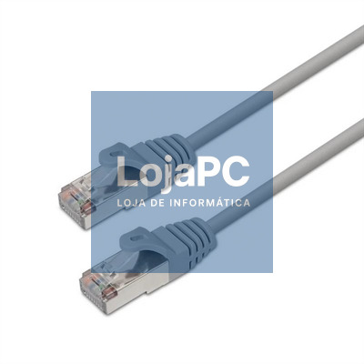 Aisens Cabo de rede RJ45 CAT.6 FTP AWG26 Cinzento 2.0m
