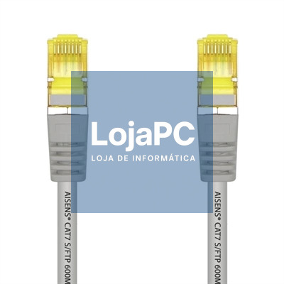 Aisens Cabo de rede RJ45 LSZH CAT.7 SFTP cinzento 5.0m