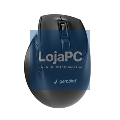 Gembird Rato ergonómico sem fios de 9 botones