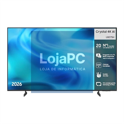 SAMSUNG TV 43" TU43U8075H CRYSTAL UHD SMART TV BT