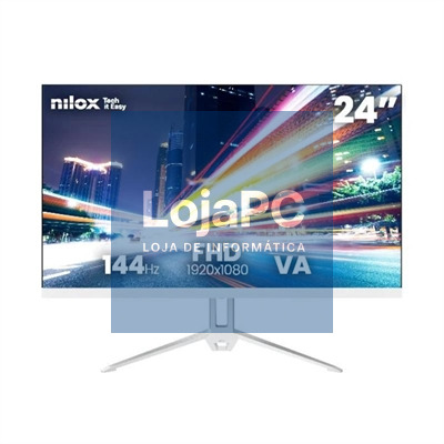 NILOX NXM24FHD14411W Monitor 24" FHD VA 144Hz Blan