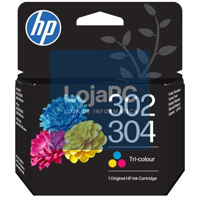 HP Tinteiro 302/304 Tricolor