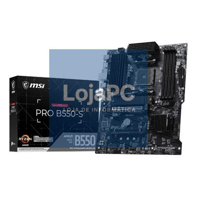 MSI Placa-mãe PRO B550-S DDR4 AM4