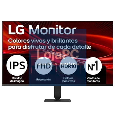 LG 24U411B-B monitor 23.8" FHD 144hz 1ms HDMI VGA