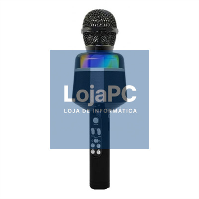 Gembird Coluna Karaoke Portátil com Microfone