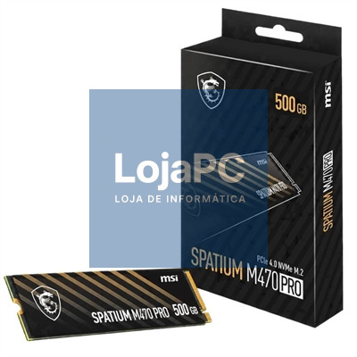 MSI SSD Spatium M470 Pro 500Gb PCIe 4.0 5500Mbs