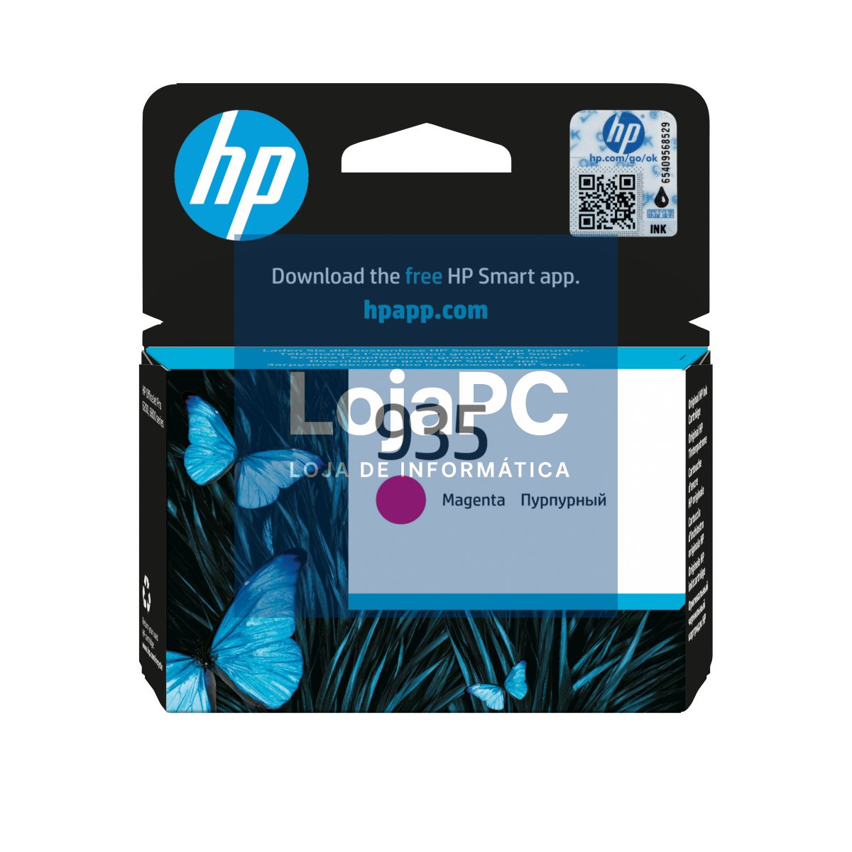 HP 935 original Ink cartridge C2P21AE BGY magenta standard capacity 1-pack