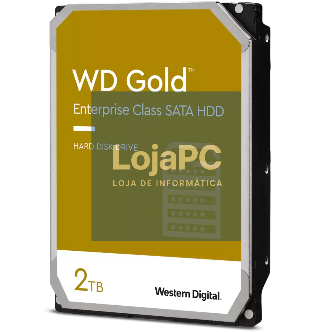 WD Gold 2TB HDD 7200rpm 6Gb/s serial ATA sATA 128MB cache 3.5inch intern RoHS compliant Enterprise Bulk