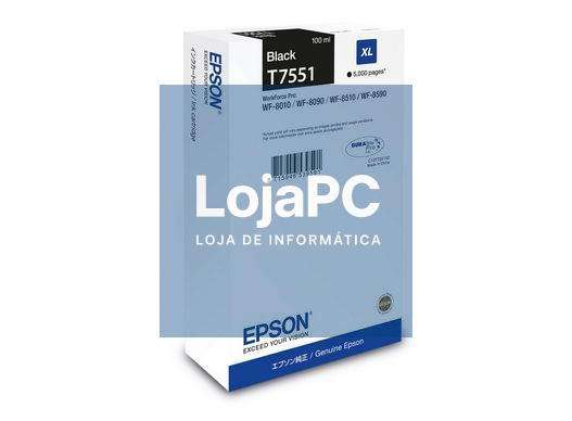 Epson WF-8xxx Series Ink Cartridge XL Black