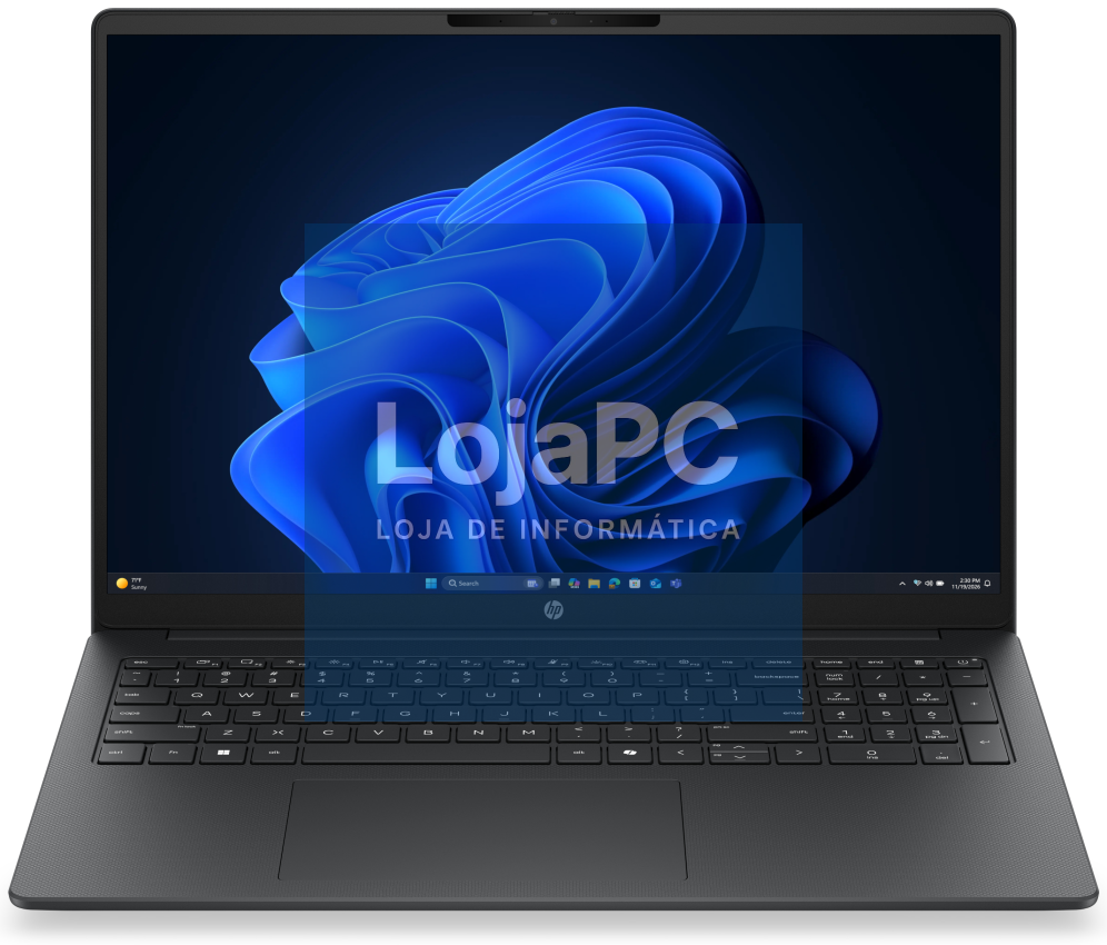 HP 200 G2a 16 inch Notebook PC AMD Ryzen™ 7 250 Portátil 40,6 cm (16") WUXGA 16 GB DDR5-SDRAM 512 GB SSD Wi-Fi 6 (802.11ax) FreeDOS Cinzento