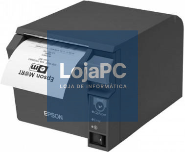 Epson TM-T70II SERIE+USB (Preto) - Impressão térmica, tipo de papel: talão