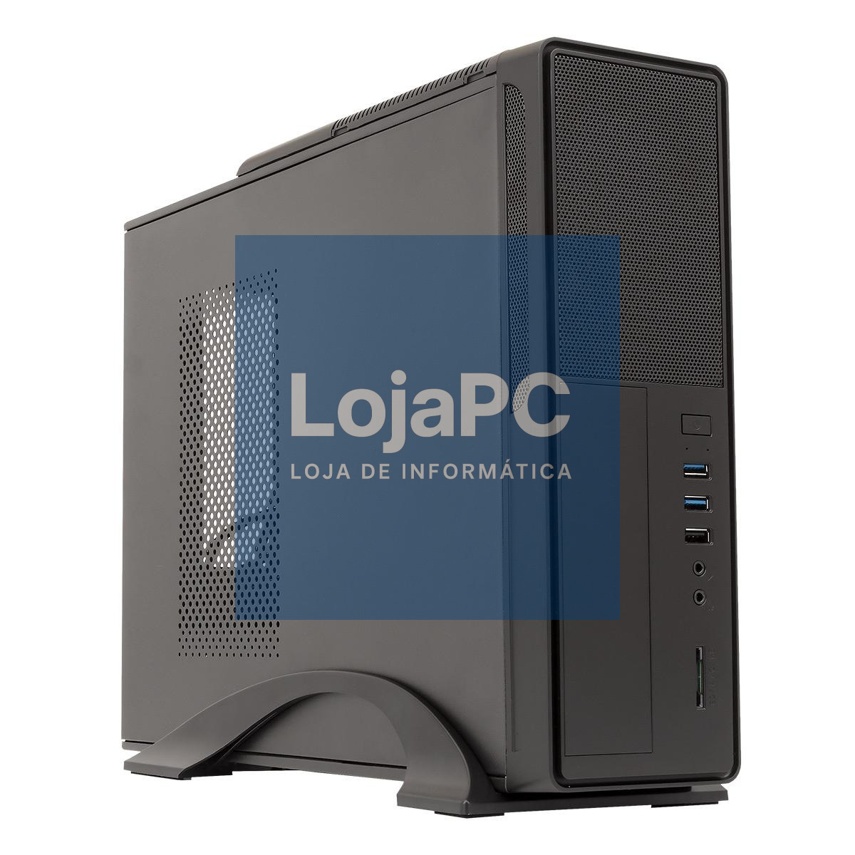 UNYKAch Caixa Slim Desktop UK-2010 MicroAtx 300W 85% Eficiência USB 3.0