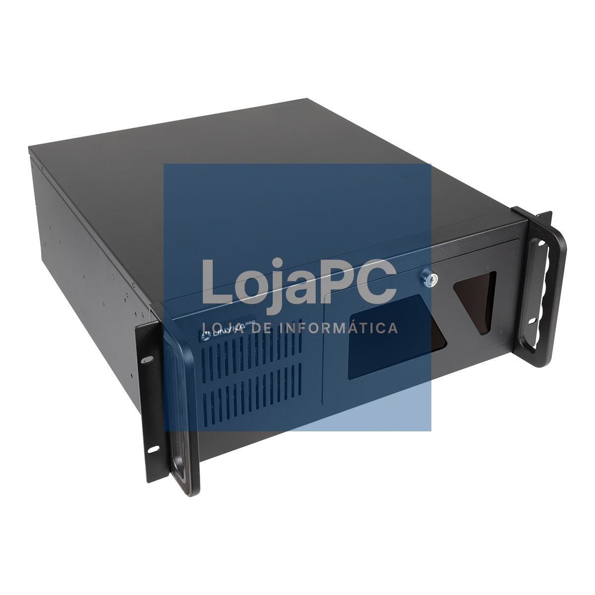 UNYKAch Caixa RACK UK4229 EVO- 19" 4U - BLACK - 2*USB 3.0 - Sem Fonte