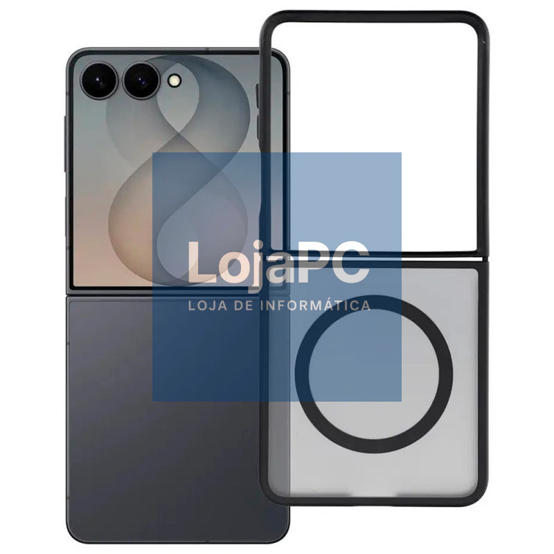 Carcasa COOL para Samsung F776 Galaxy Z Flip 8 Magnética Colorful Negro