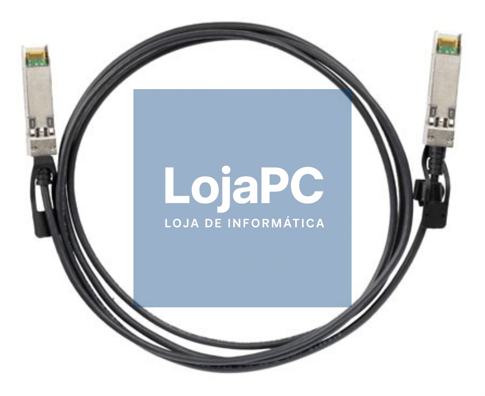 Lanberg SFP1-DAC-10-0010-B Cabo de fibra óptica e InfiniBand 1 m SFP+ Preto
