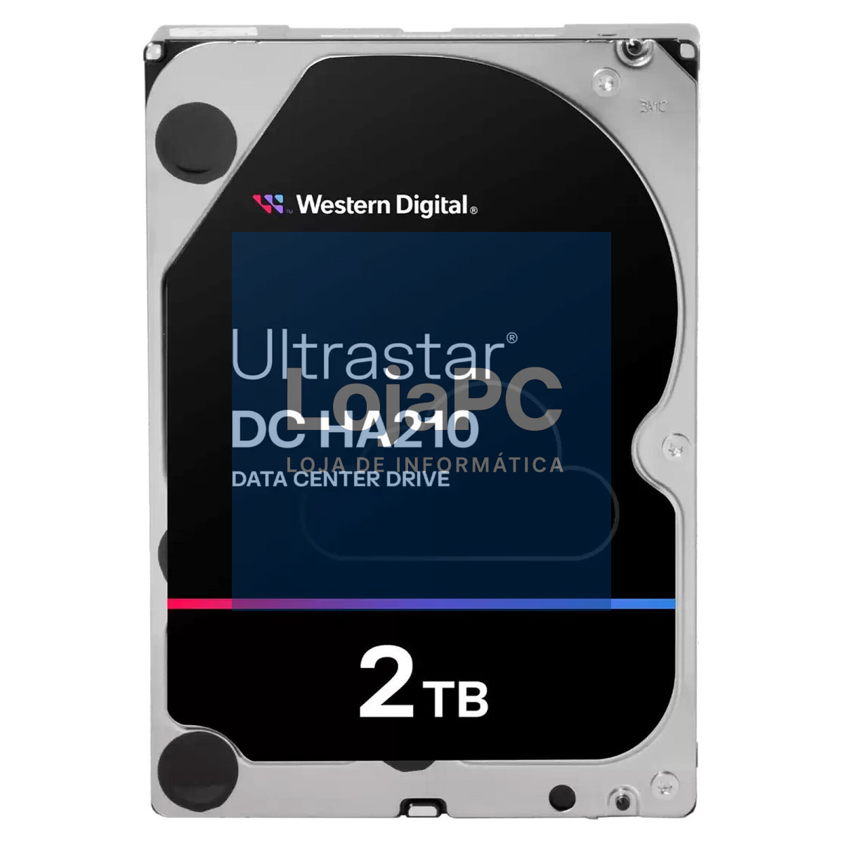 WESTERN DIGITAL Ultrastar DC HA210 3.5inch 26.1MM 2000GB 128MB 7200RPM SATA ULTRA 512N SE