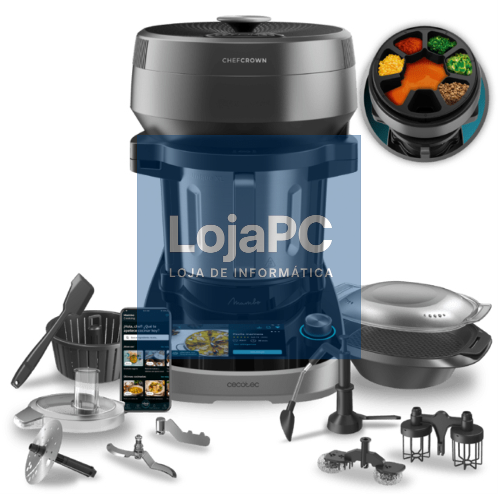 Cecotec Mambo CooKing Unique 2200 W 4,5 L Preto