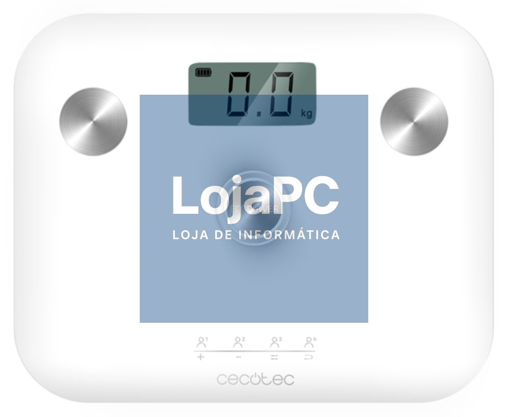 Cecotec 04252 báscula de baño Plaza Branco Báscula personal electrónica