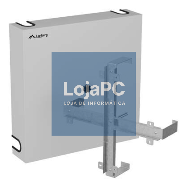Lanberg AK-3155-S organizador de cabos Parede Cinzento 1 pieza(s)