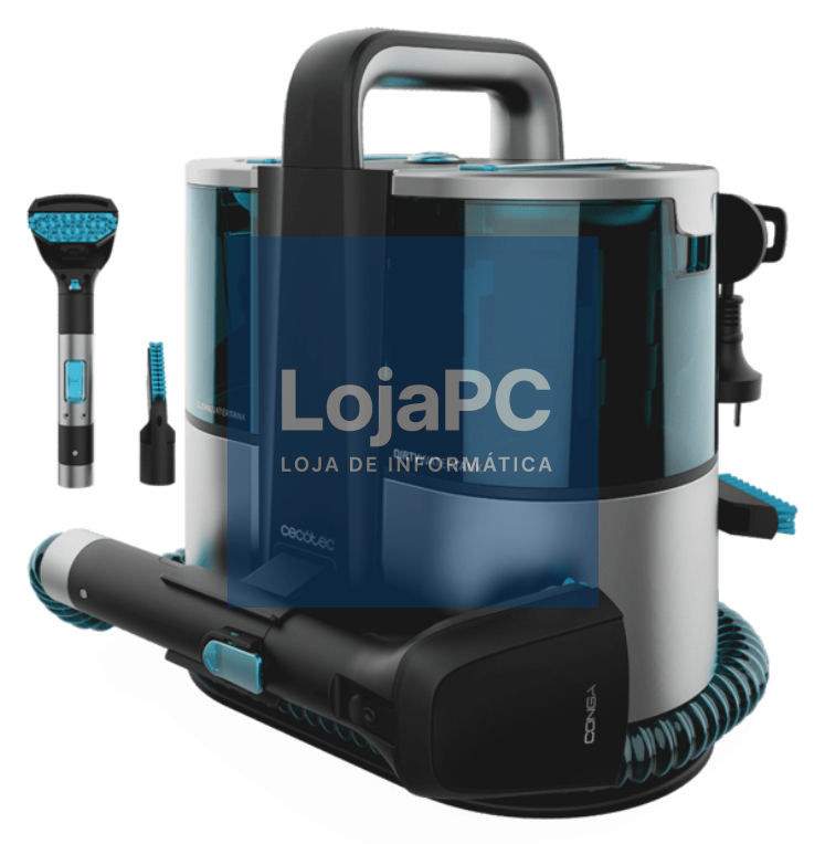 Cecotec Conga 4000 Carpet&Spot Clean XL máquina de limpeza de alfombras De mano Seca y húmeda Cinzento