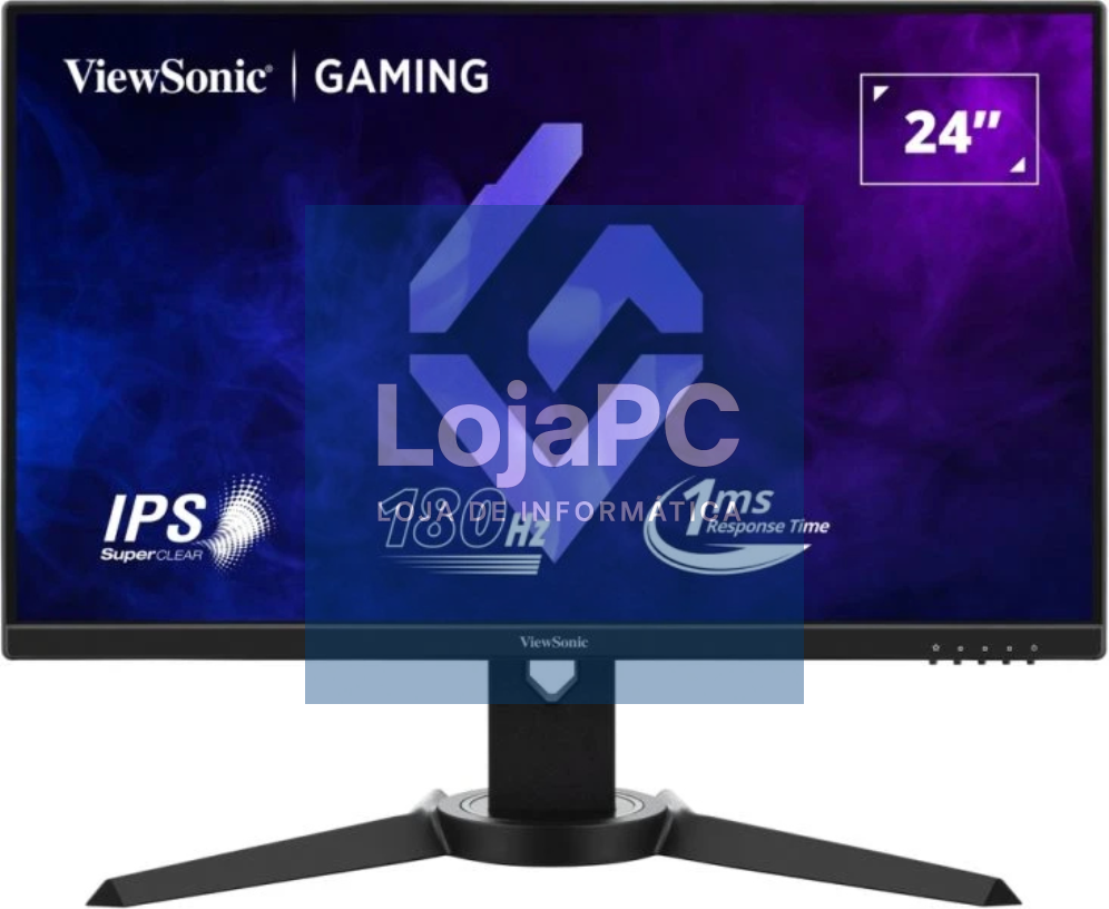 Viewsonic VX Series VX2479J-HD-PRO ecrã para PC 60,5 cm (23.8") 1920 x 1080 Pixeles Full HD LED Preto