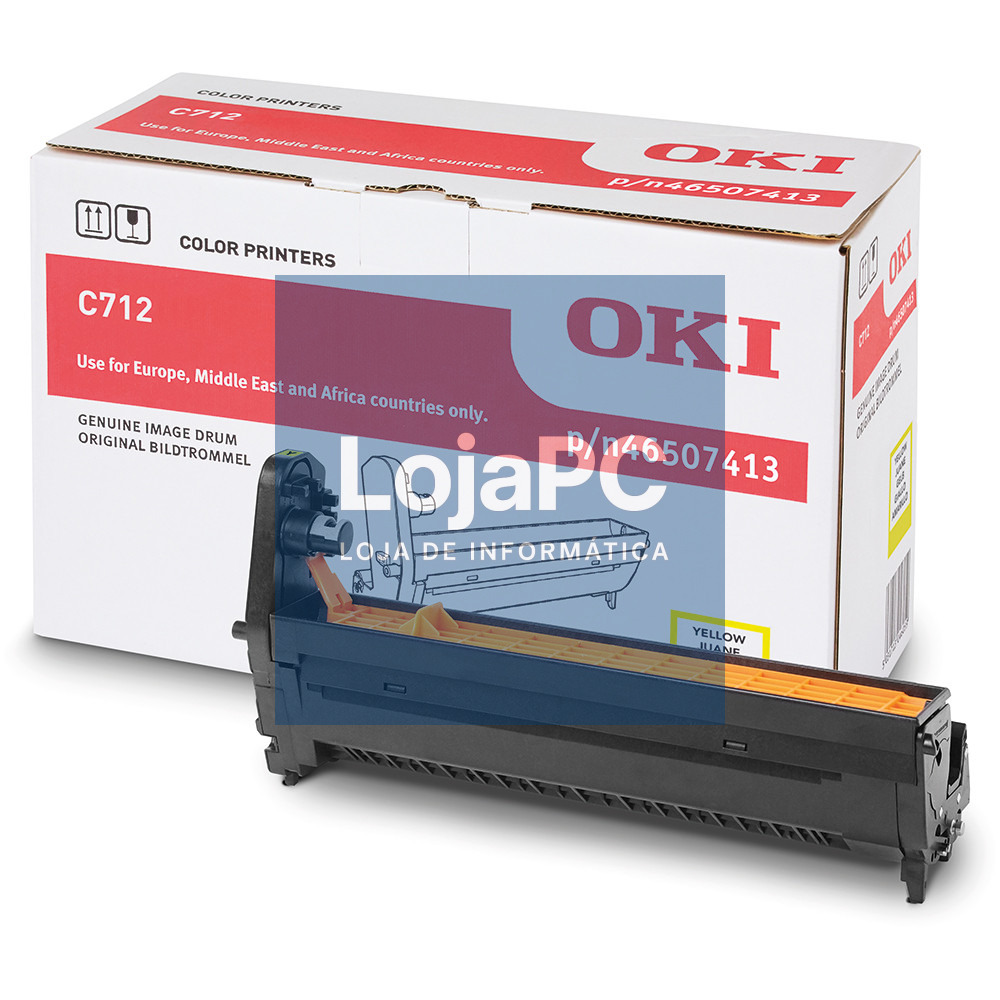 Tambor de imagem OKI Amarelo 30k - C712