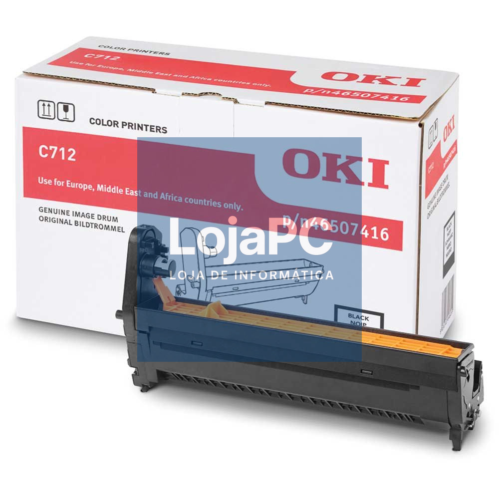 Tambor de imagem OKI Preto 30k - C712