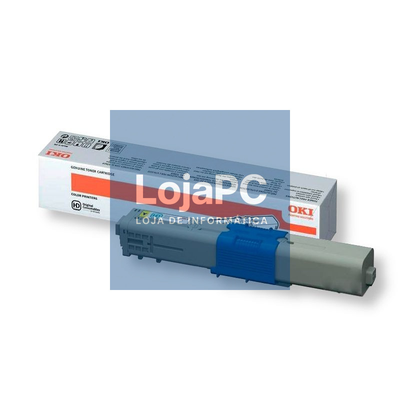 Toner OKI Amarelo 1,5k - C332/MC363