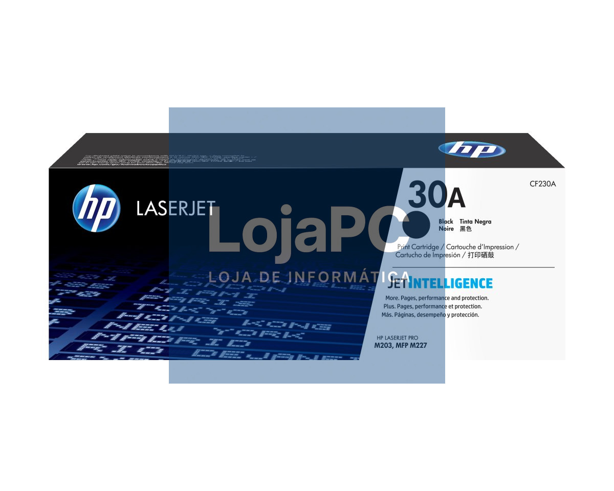 HP 30A original LaserJet Toner cartridge CF230A Black