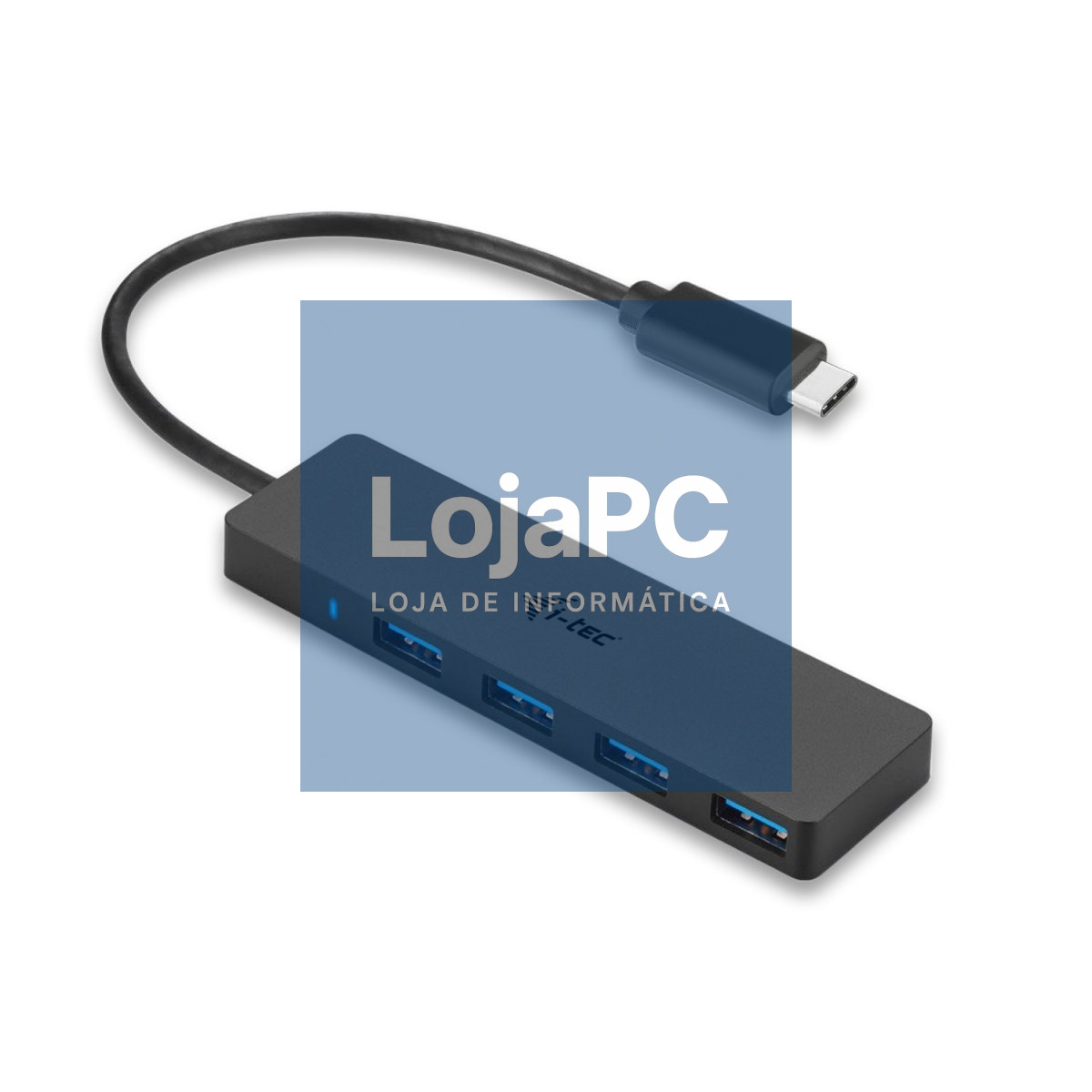 I-TEC USB C Slim Passive HUB 4 Port without power adapter for Notebook Tablet PC supports Win Mac OS compatible with Thunderbolt