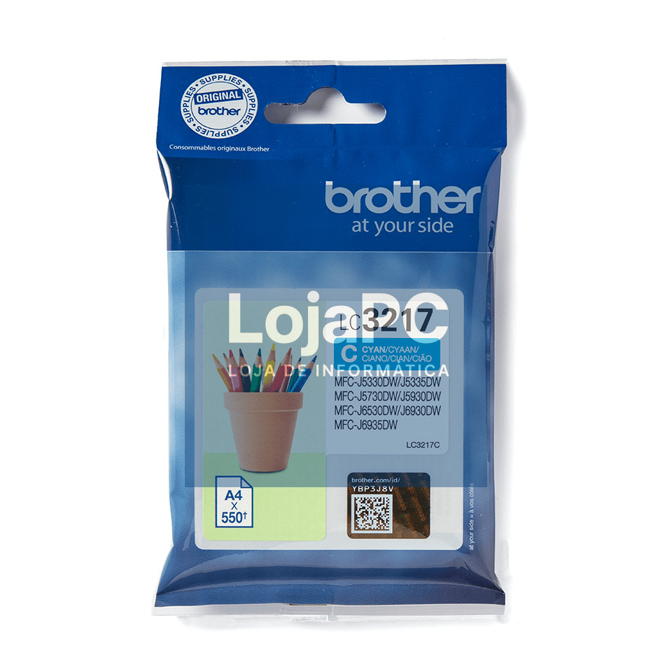 BROTHER LC3217C Ciano - MFC J5330DW/5730DW/6530DW/6930DW/6935DW