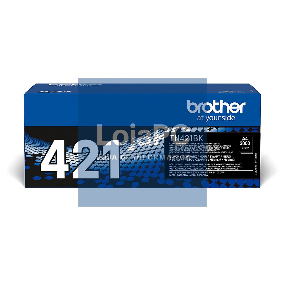 BROTHER TN421BK Toner Cartridge Black for HL-L8260CDW L8360CDW