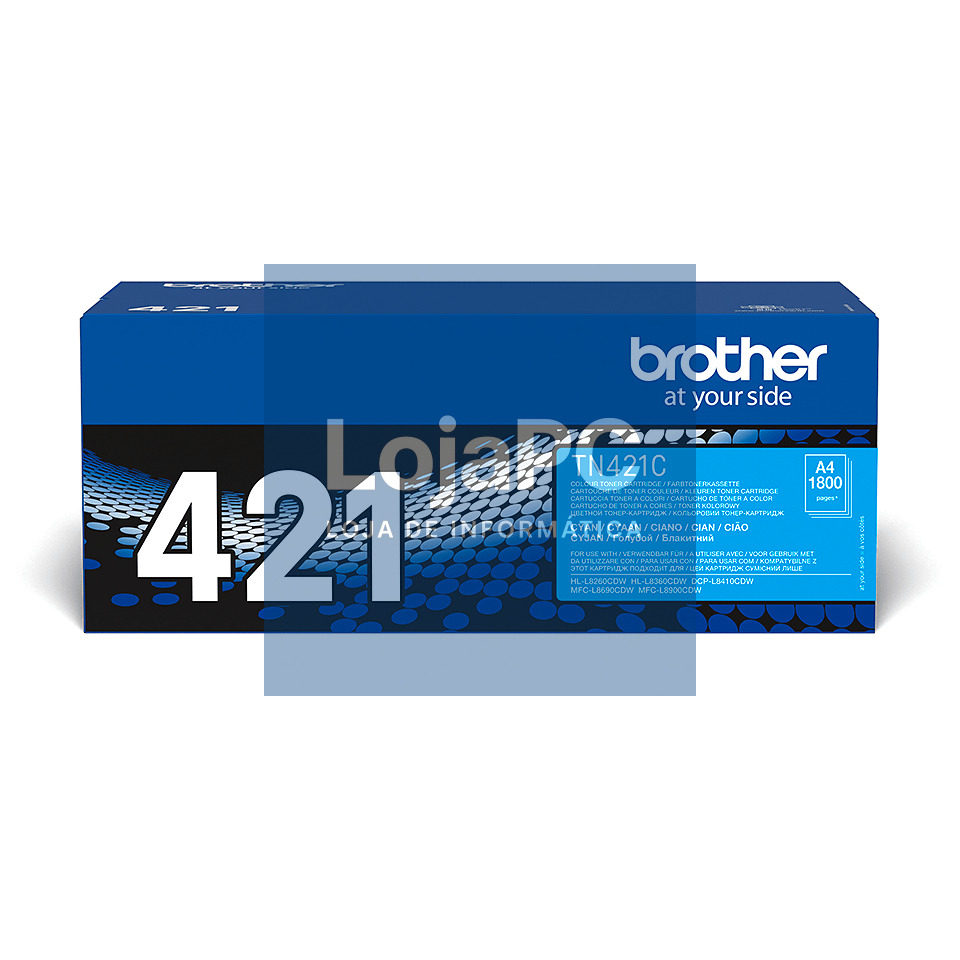 BROTHER TN421C Toner Cartridge Cyan 1.800 pages for HL-L8260CDW L8360CDW