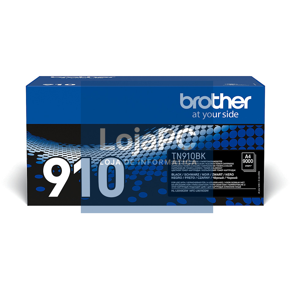 BROTHER TN910BK Toner Cartridge Black Ultra High Capacity 9.000 pages for HL-L9310CDW T