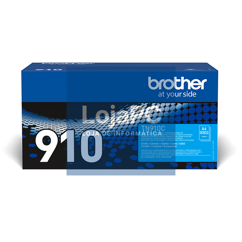 BROTHER TN910C Toner Cartridge Cyan Ultra High Capacity 9.000 pages for Brother HL-L9310CDW T