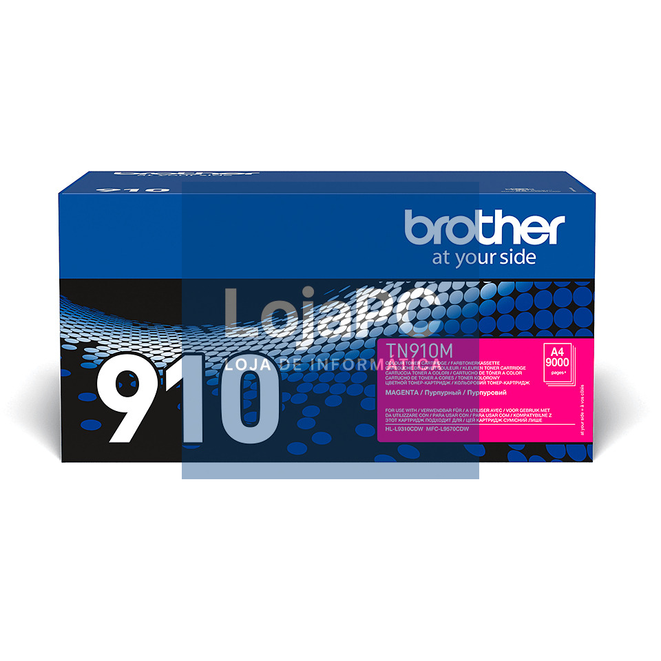 BROTHER TN910M Toner Cartridge Magenta Ultra High Capacity 9.000 pages for Brother HL-L9310CDW T