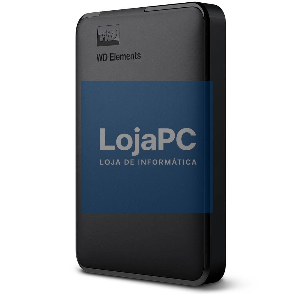 WD Elements 2TB HDD USB3.0 Portable 2.5inch RTL extern RoHS compliant Low cost black