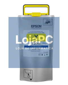 Tinteiro EPSON T974 Amarelo XXL - WorkForce Pro WF-C869
